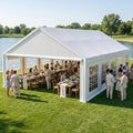 Heavy-Duty Party Tent – Waterproof Canopy Shelter with Removable Sidewalls for Events & Outdoor Gatherings